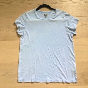 Aerie Super Soft Airy Baby Blue T-Shirt